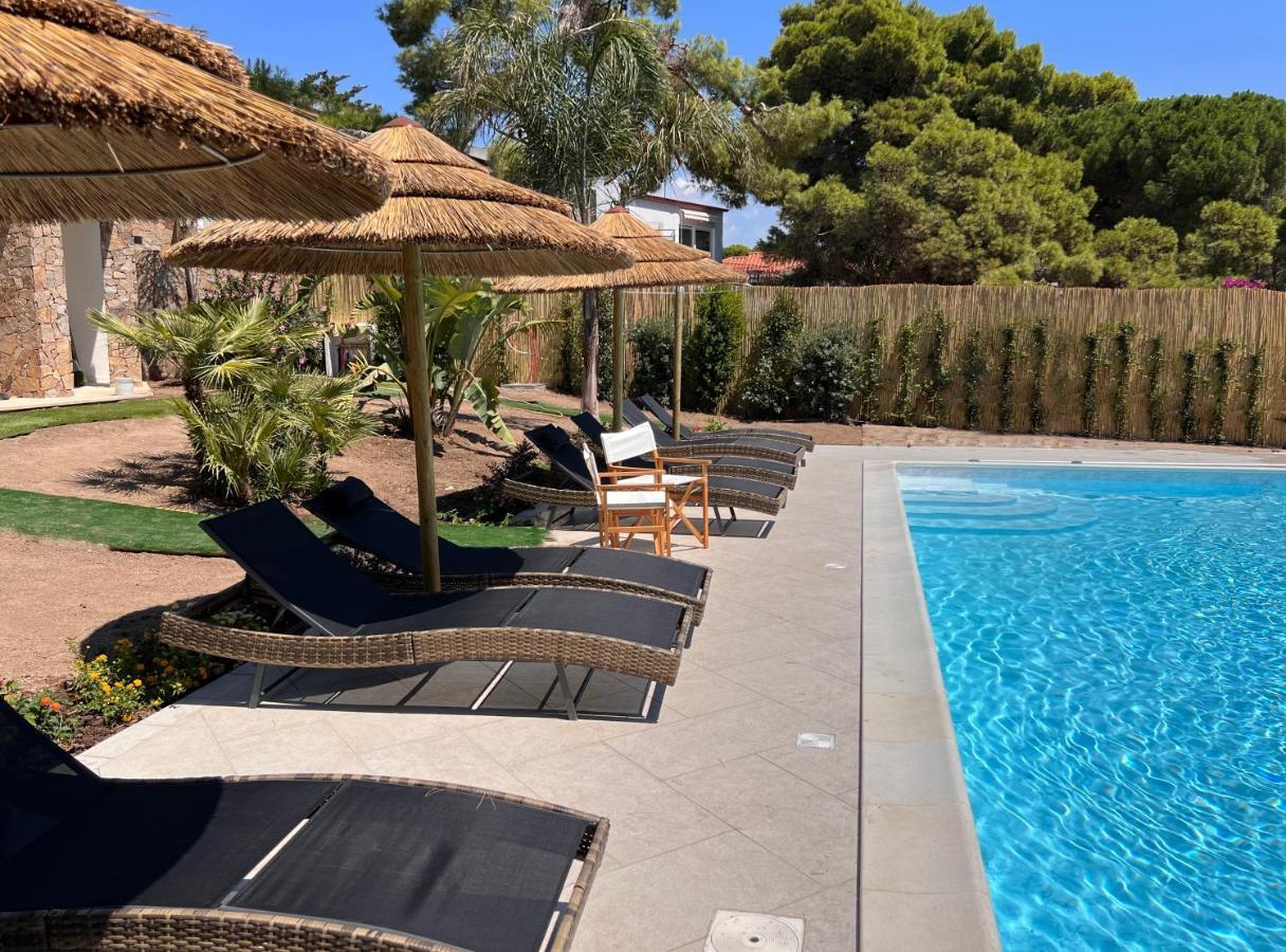 Villa Aquamarina Pavoncella Rossa Porto Pino Exterior photo